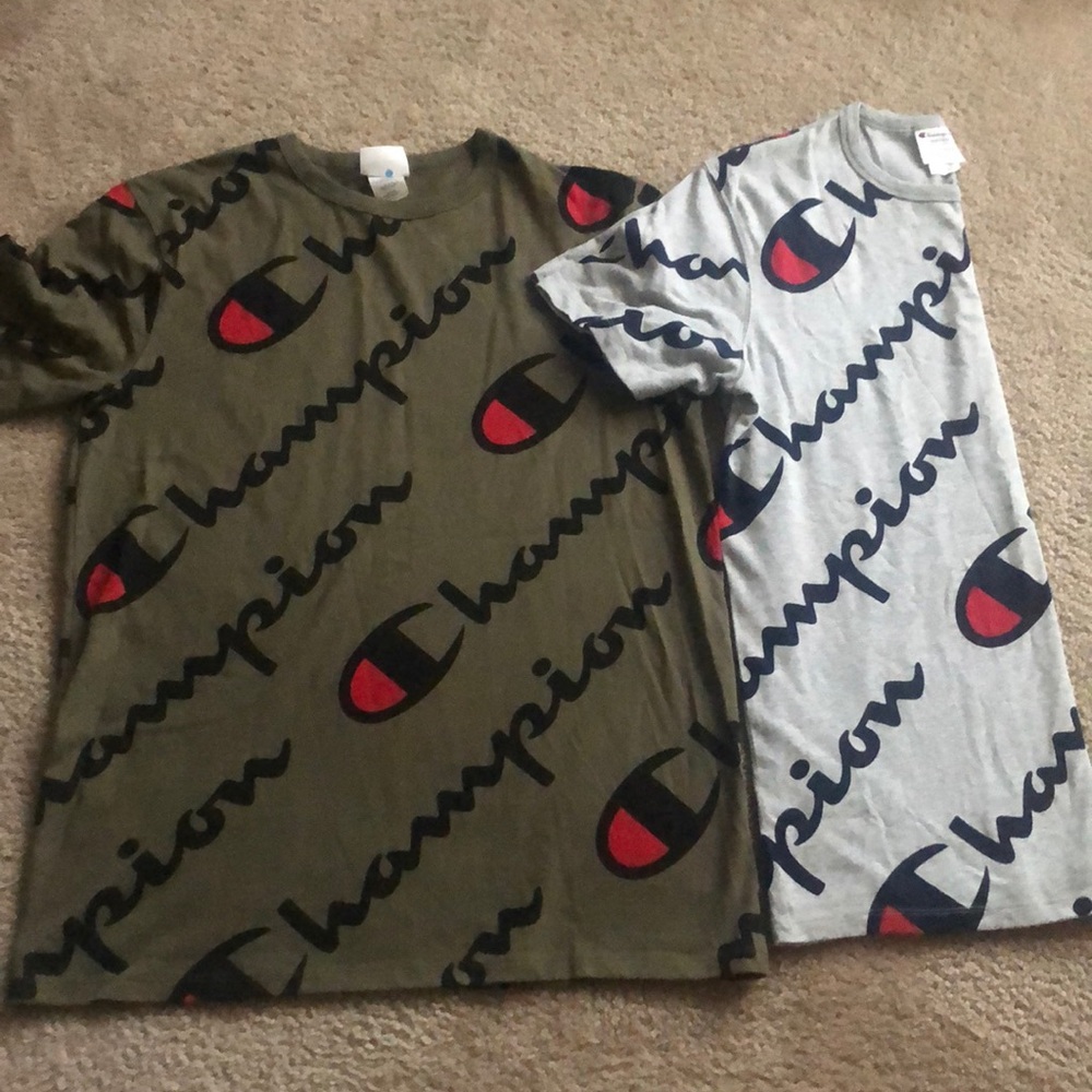 Champion Logo Tees (DUO)